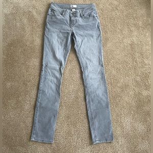Straight leg jeans